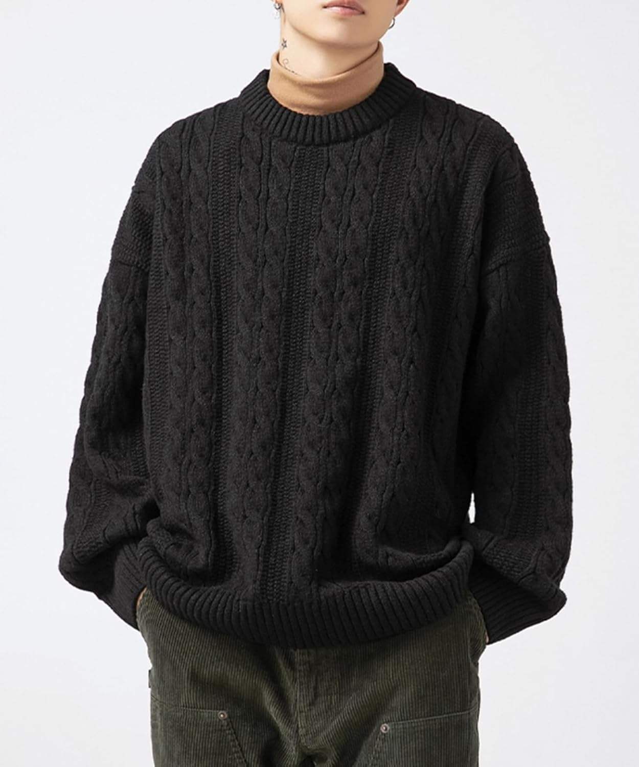 Retro Grunge Grandpa Sweater
