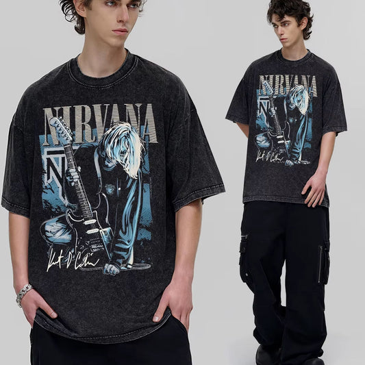 Snowflake Wash Graphic Tee