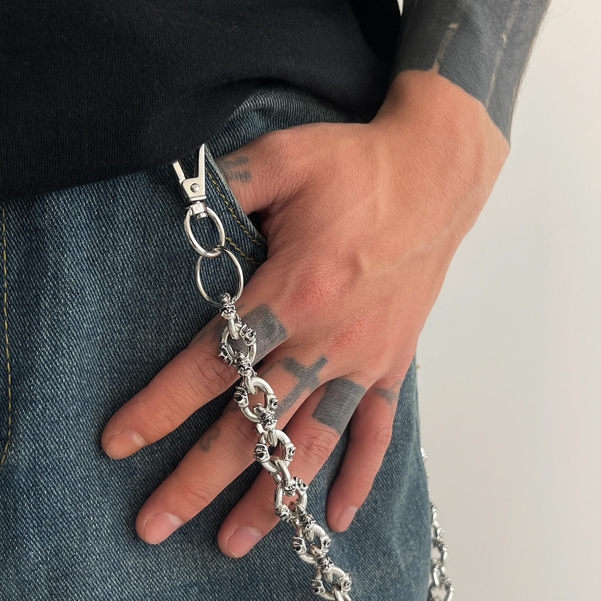 Heavy Duty Gothic Wallet Chain